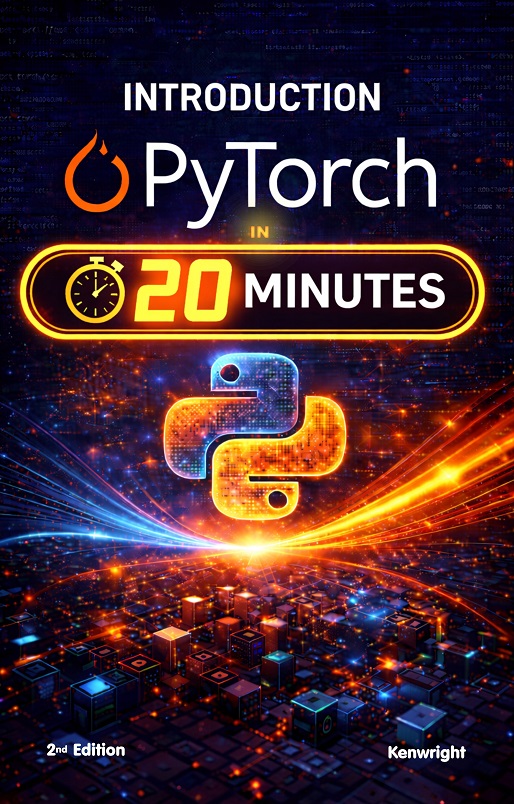 PyTorch in 20 Minutes - Coffee Break Series (Paperback) Cover